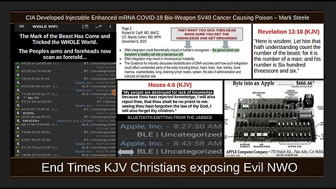 CIA Developed Injectable Enhanced mRNA COVID-19 Bio-Weapon SV40 Cancer Causing Poison