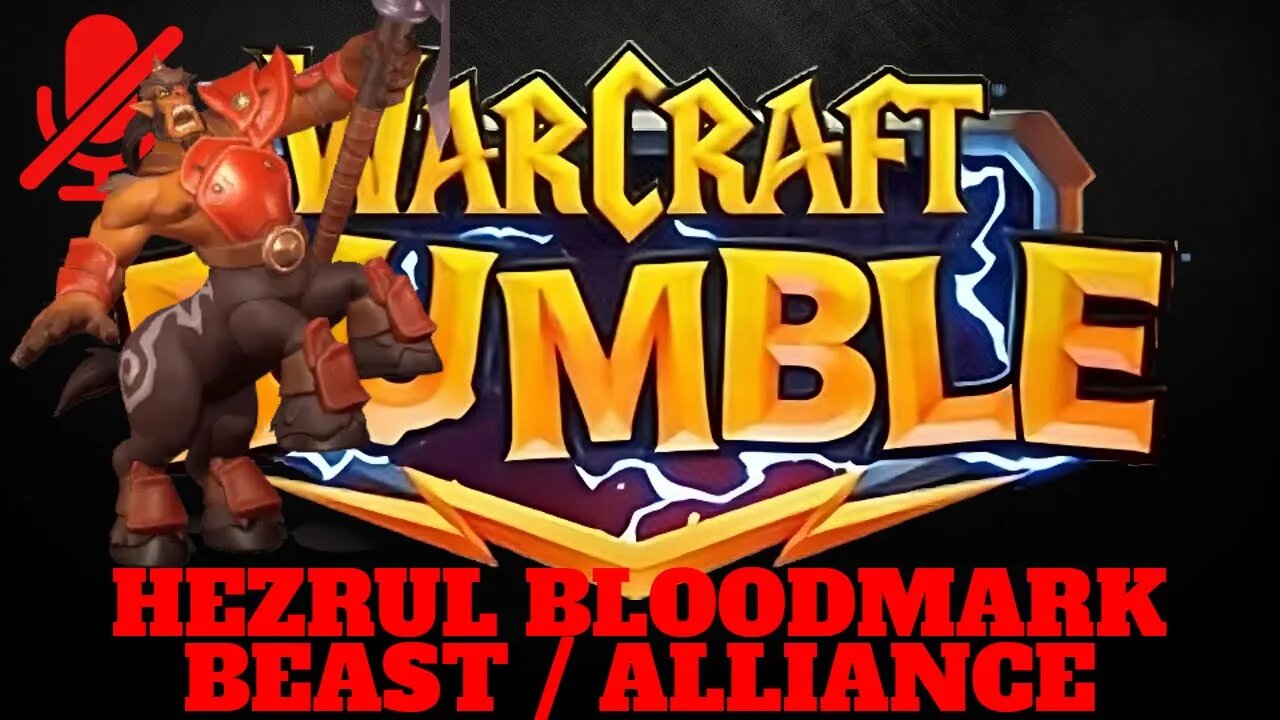 WarCraft Rumble - Hezrul Bloodmark - Beast + Alliance