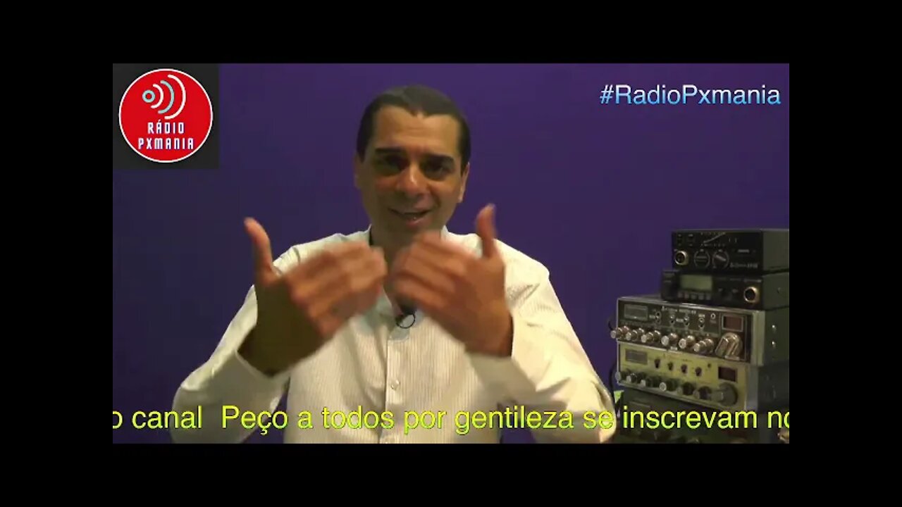 Aula sobre Rádio Px e homenagem