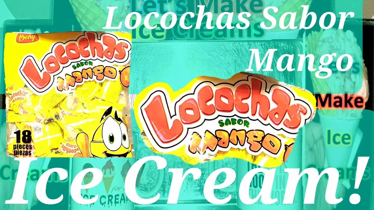 Ice Cream Making Locochas Sabor Mango