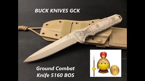 Review of Buck USA Ground Combat Knife!