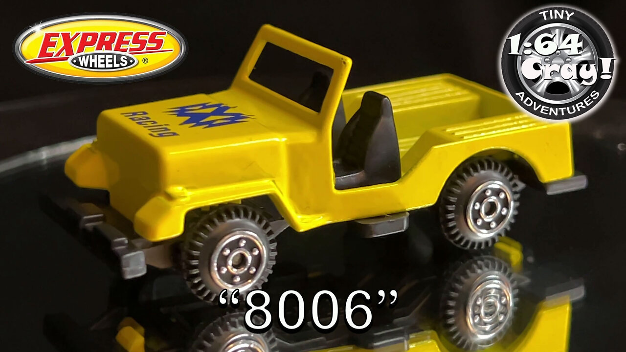 “8006” Racing Service Vehicle in Yellow- Model by Express Wheels