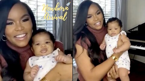 Letoya Luckett Introduces Son Tysun To Instagram! 👼🏽