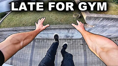 LATE for the GYM - Parkour POV