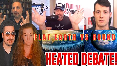 David Nino Rodriguez HEATED DEBATE! Flat Earther VS Round Earther