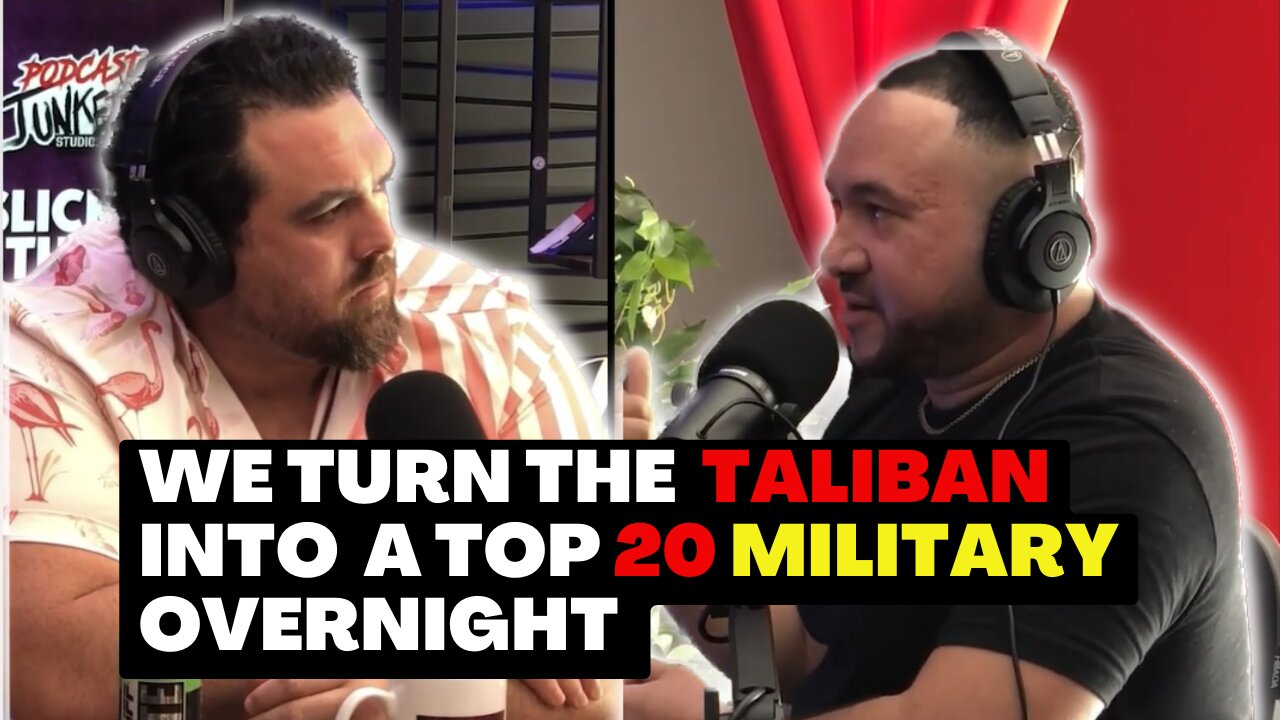 Gerard Michaels talks about Taiwan, Afghanistan with a war veteran.