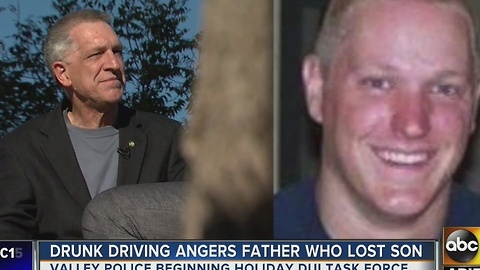 Family warning others about the dangers of driving drunk