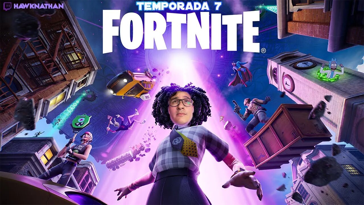 FORTNITE TEMPORADA 7 - Live da nova temporada