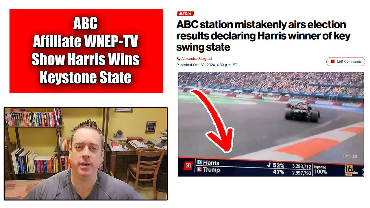 The Friday Vlog: ABC Affiliate WNEP-TV PA Shows Kamala Winning Keystone State