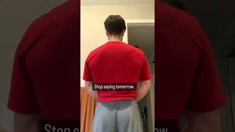 Don’t Procrastinate Your Dream #workoutgoals #muscle #shorts #fitness #youtubeshorts