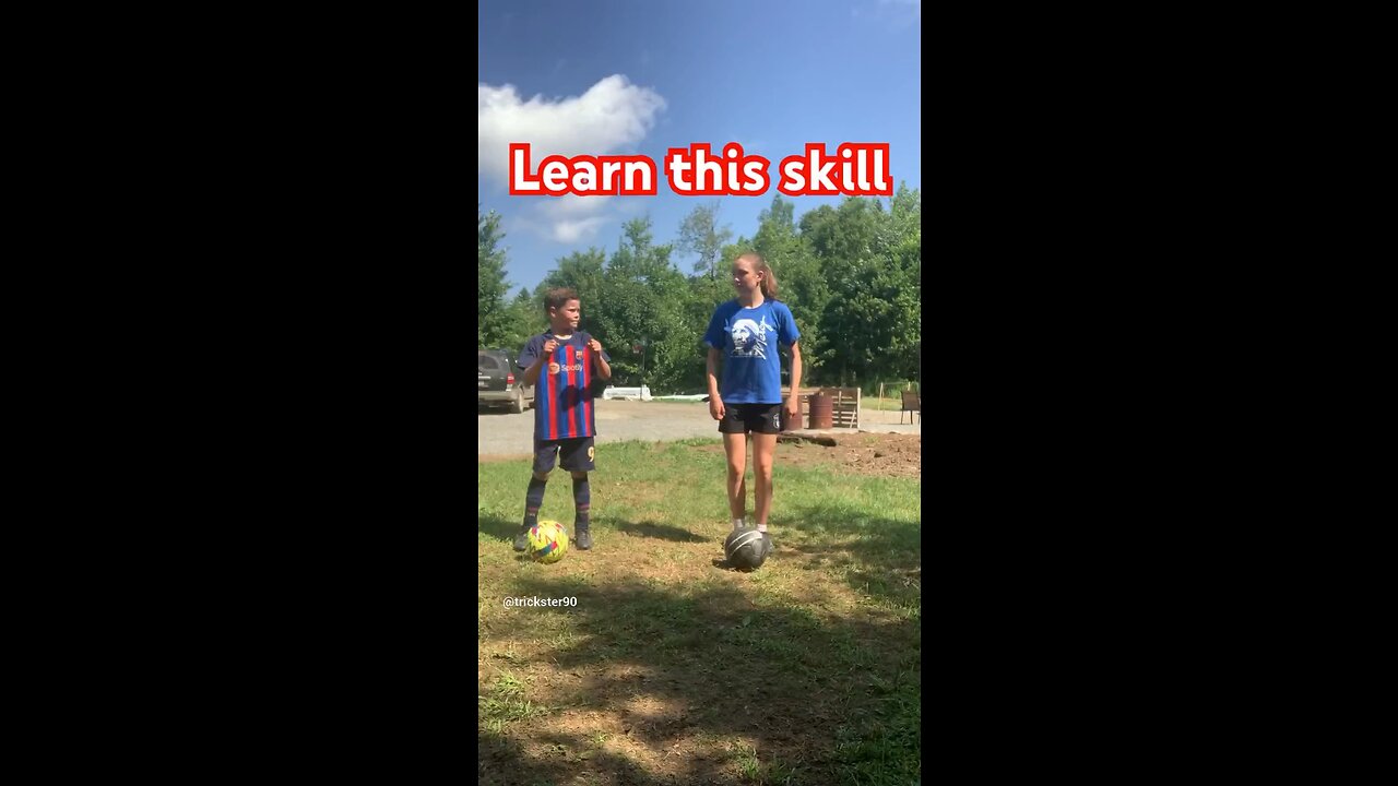 My brother learn new skill!😱