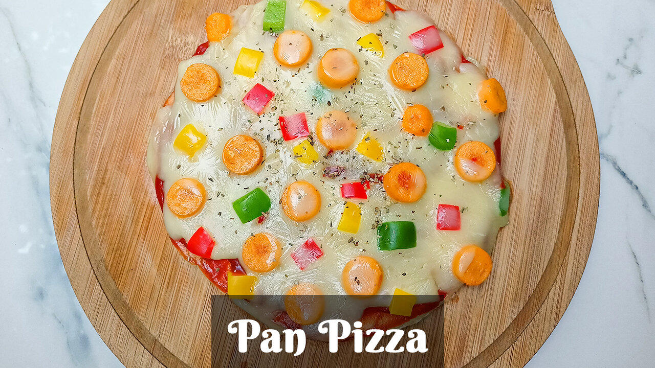 Pan Pizza | চুলায় তৈরি চিজি প্যান পিৎজা | Pan Pizza In Just 15 Minutes | No Oven No Yeast Pan Pizza