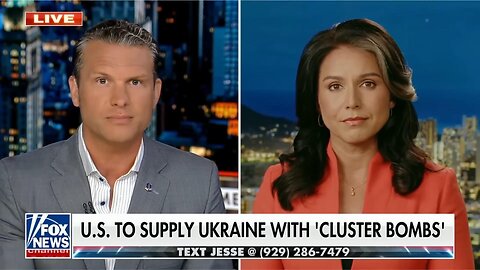 Tulsi Gabbard: Cluster Bombs - Biden doesn´t care about the Ukrainian people