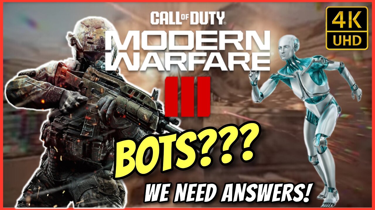 Bots In MW3? We Need Answers - Call of Duty Modern Warfare III (4K)