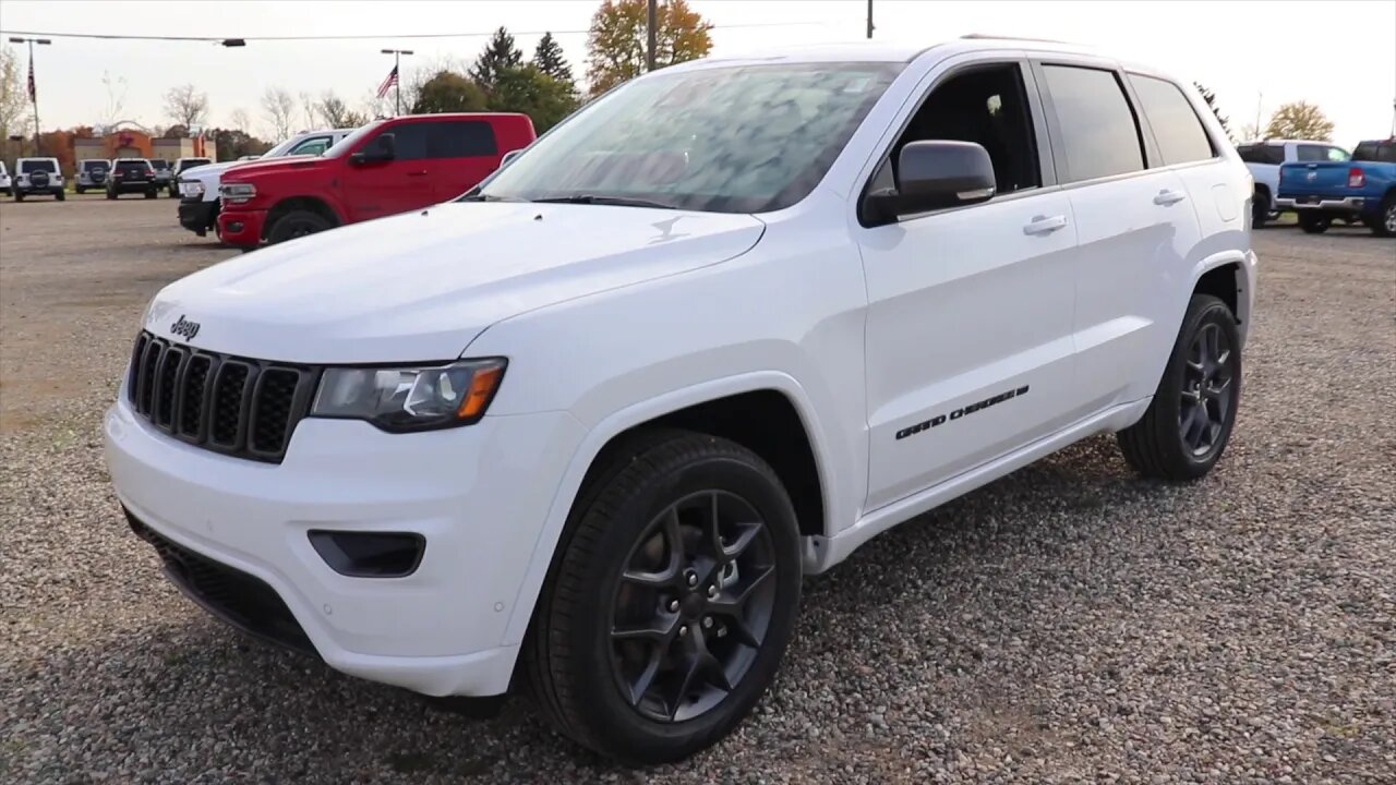 2021 Jeep Grand Cherokee 80th Anniversary Edition