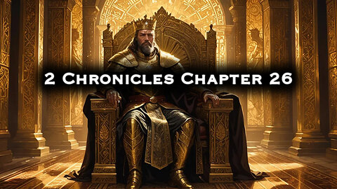 2 Chronicles Chapter 26 | Pastor Anderson