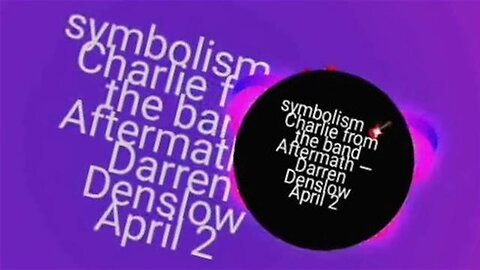 symbolism 🎸 Charlie from the band Aftermath — Darren Denslow