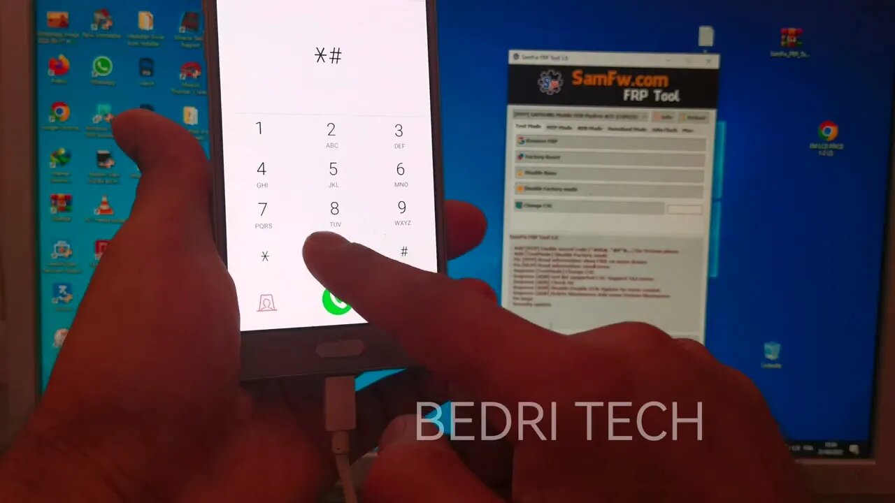 Samsung j5/6 Remove google account Frp bypass j510 حذف حساب من سامسونغ جي 510