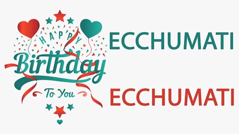 Happy Birthday to Ecchumati - Hindi Birthday Wish From Birthday Bash