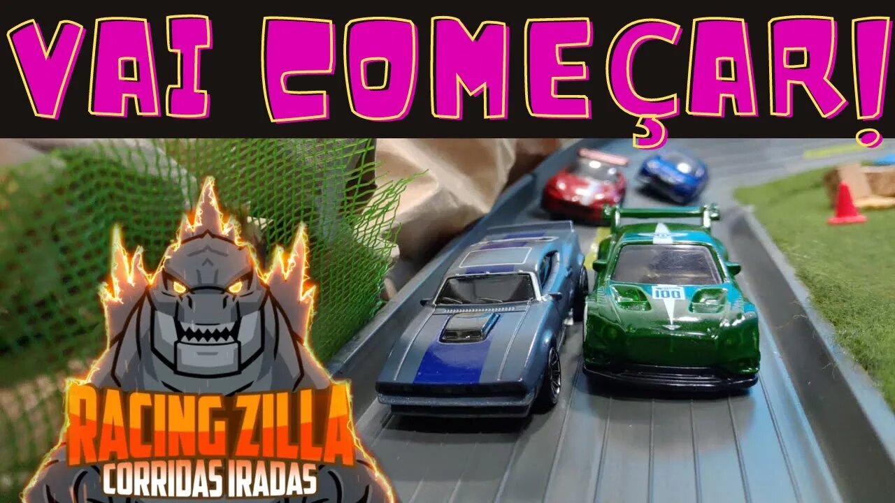 Vai começar a maior competição de carrinhos Hot Wheels Ladeira Abaixo! Corridas Insanas!!!