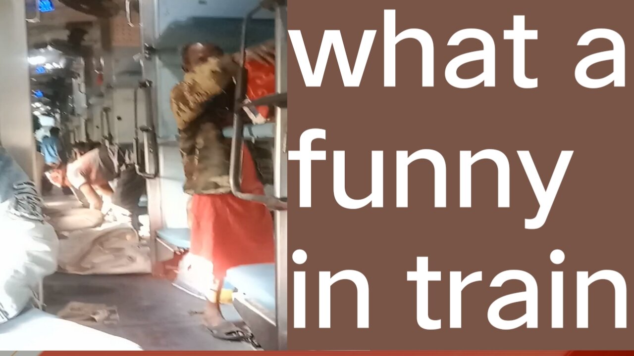 What a funny inside train