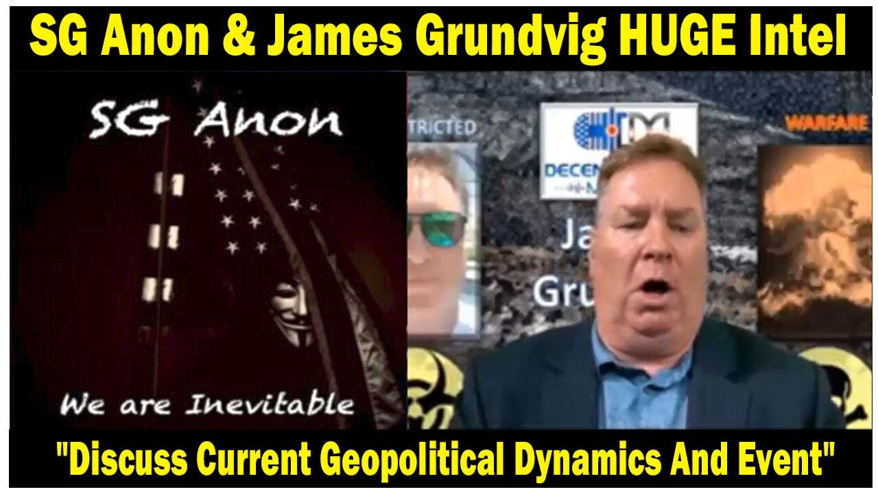 SG Anon HUGE Intel 11.21.23: "Discuss Current Geopolitical Dynamics And Event"