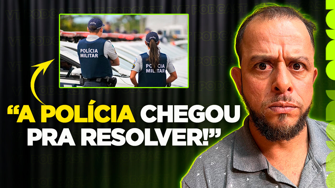 DEU POLÍCIA NA BANCA DO JAJA! 😱 - VT Podcast