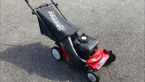 Snapper Ninja Hi Vac Lawn Mower Won't Start HOW TO Diagnose & Fix Clean Carb Briggs and Stratton