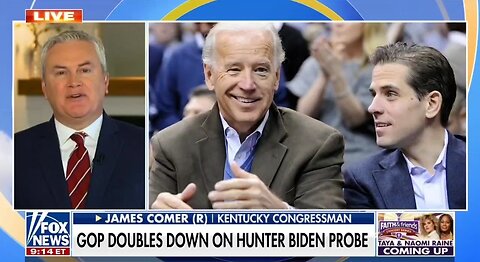 Rep James Comer: We're Following The Biden Crime Family Money