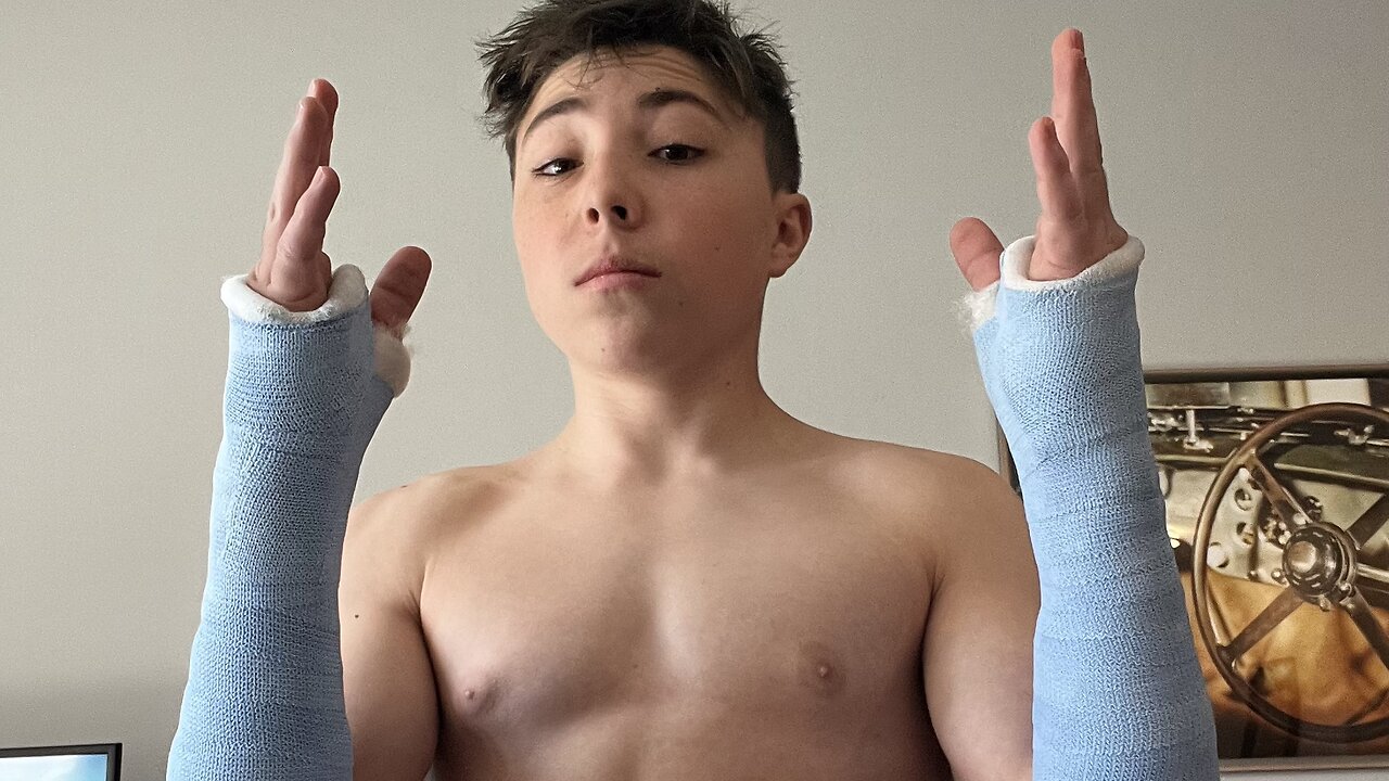 No excuses- training with two casts