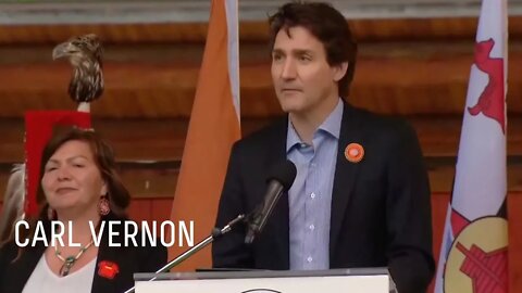 Trudeau HECKLED on stage