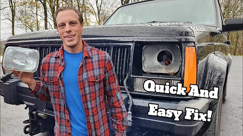 DIY Jeep Cherokee Headlight Fix