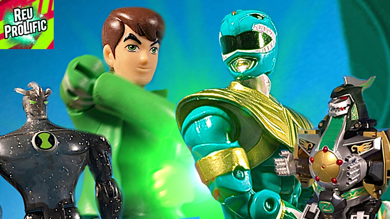 BEN 10: Alien X VS THE GREEN POWER RANGER! - Who Will Win?