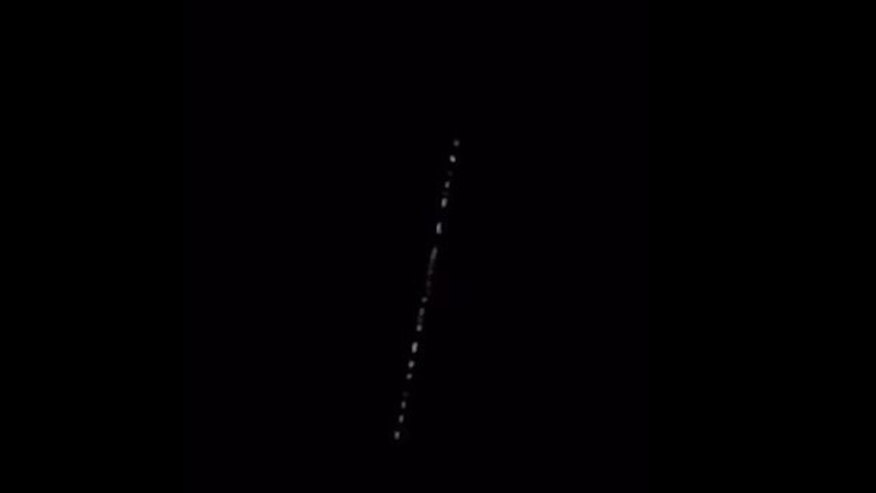 UAP Light-String Over Eastern Ohio