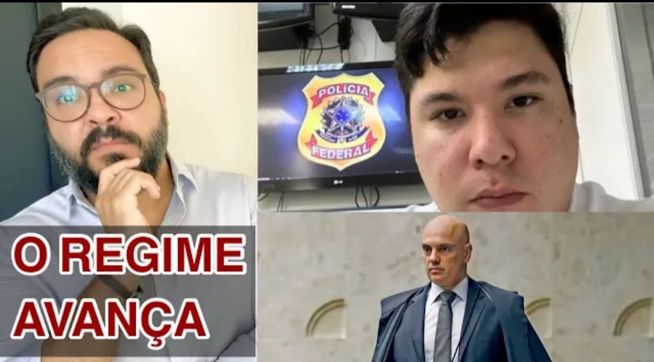 In Brazil, another political arrest of journalist Allan Frutuozo! the dictatorship advances...