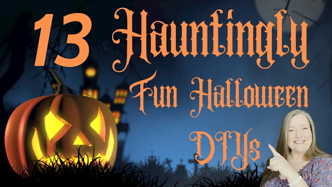 13 Hauntingly Fun Halloween DIYS ~ Dollar Tree Halloween DIYS ~ Halloween Crafts