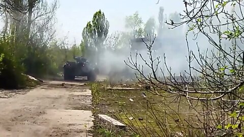 Russian Forces Hitting Ukrainian Positions