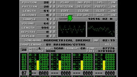 Atari ST Protracker Mods - Agrometrical Dream