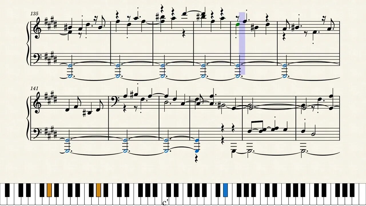 Moonlight sonata op 27 no 2 mvt 1 – Ludwig van Beethoven
