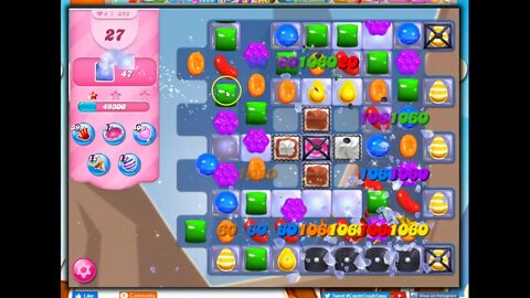 Candy Crush Level 852 Audio Talkthrough, 40 Moves 0 Boosters