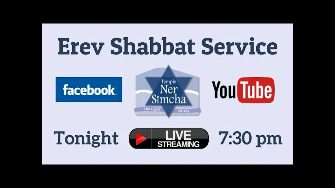 Erev Shabbat Service