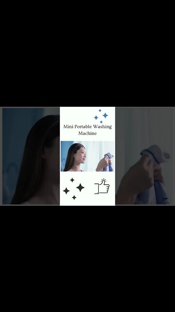 Mini Portable Washing Machine #shorts