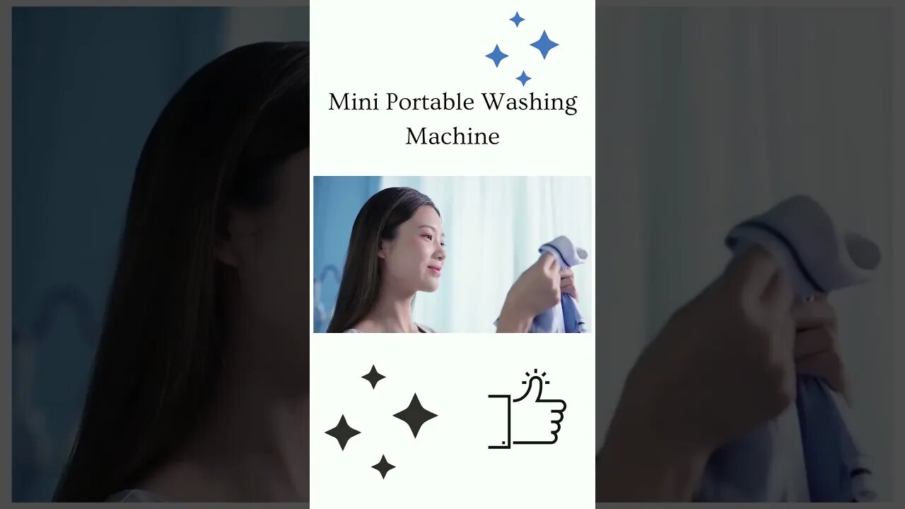 Mini Portable Washing Machine #shorts