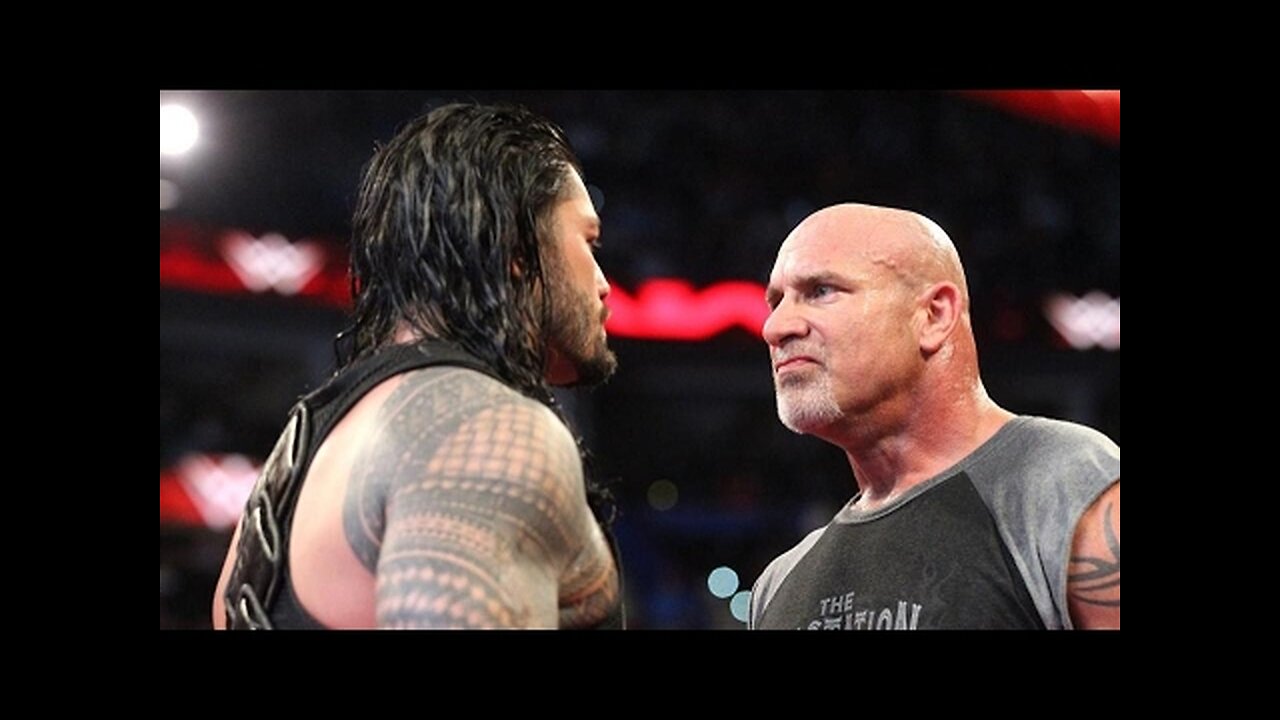 WWE Bill Goldberg Vs Roman Reigns Spear Best Match 2017