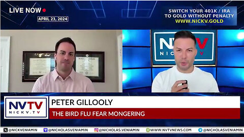 Peter Gillooli Discusses The Bird Flu Fear Mongering with Nicholas Veniamin