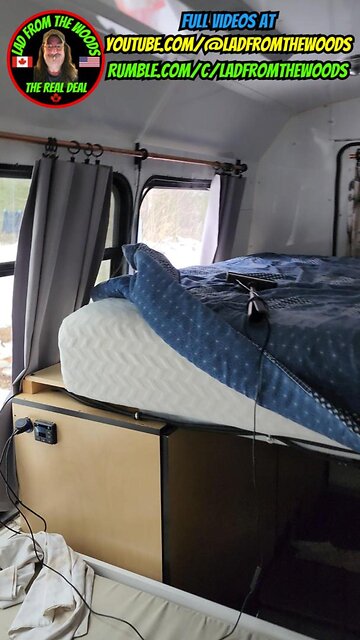 02-09-24 | The Magic Bus | Diesel Heater Is Fixed | The Lad's Skoolie Vlog-001 | #shorts