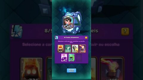 GANHEI UM MEGABAÚ DO RELÂMPAGO #shorts #clashroyal #clash #clashroyale #royale