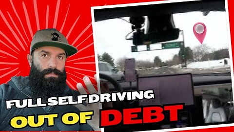 $400 Daily Goal Baby Step 1 Update FSD Beta Ride Along