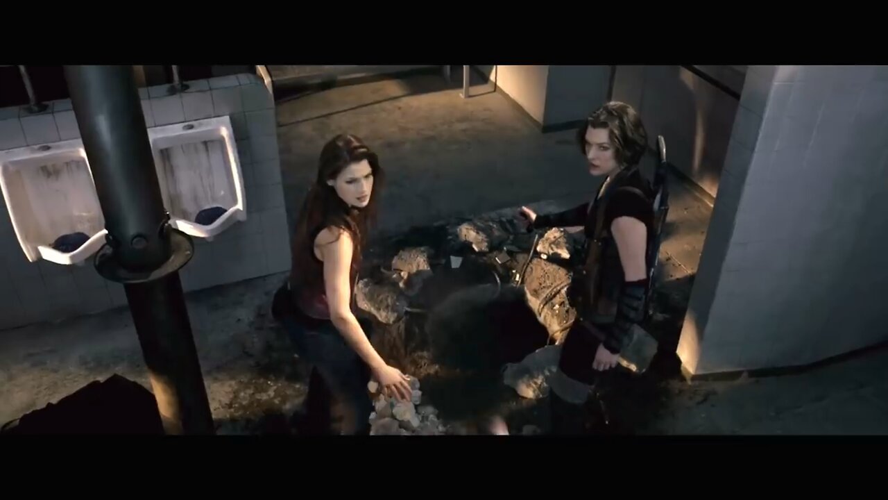 Resident Evil: Afterlife- Alice vs Axeman scene