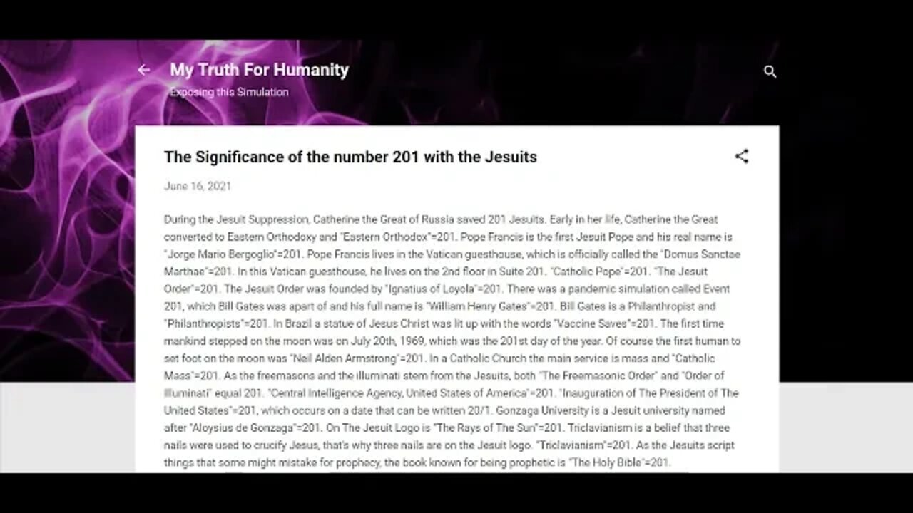 The Significance of the number 201 with the Jesuits #gematria #numerology #truth #kabbalah #jesuits